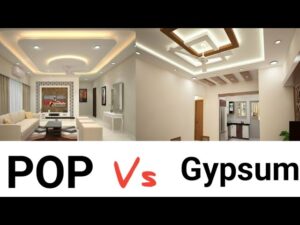 Gypsum Ceiling vs POP Ceiling: Which is better?